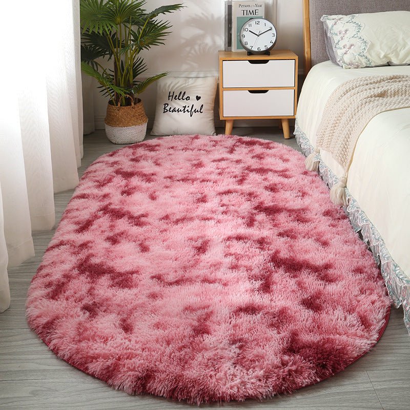 Cloud Oval Shag Rug - Nyxroom