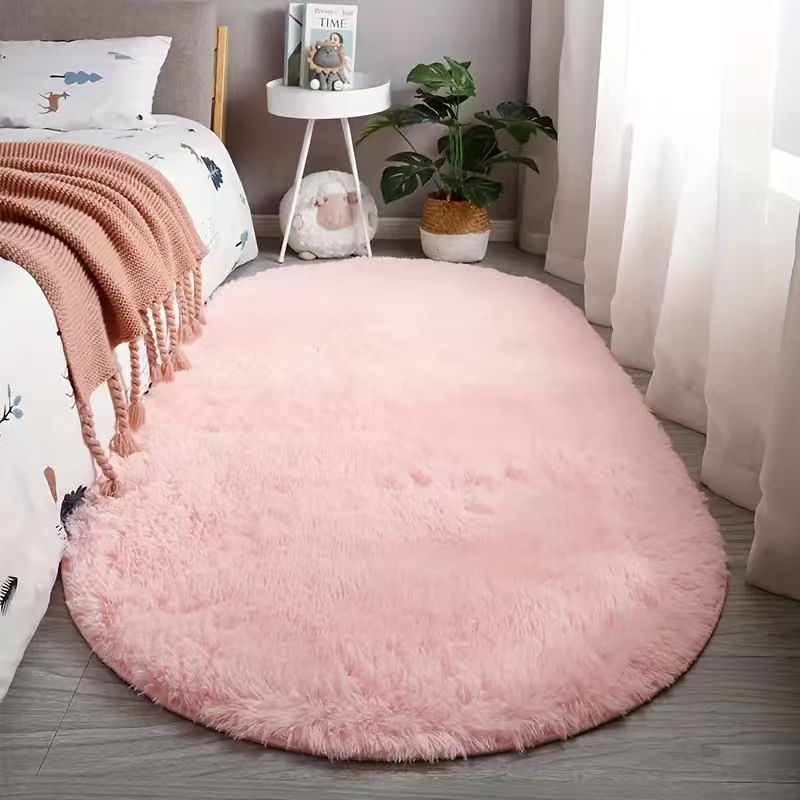 Cloud Oval Shag Rug - Nyxroom